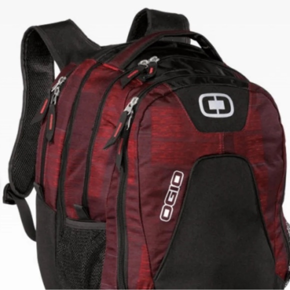 OGIO Red and Black Men's Backpack - Picture 1 of 9